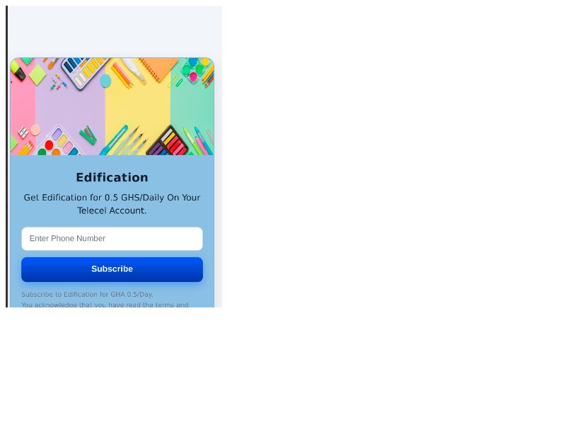 Edification Vodafone