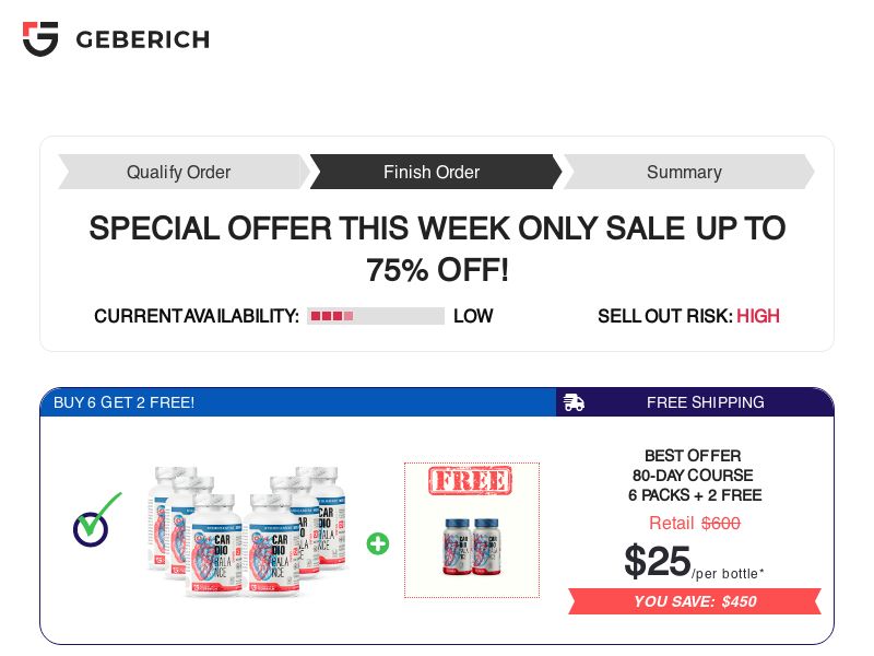 Cardiobalance - Hypertension - Nutra - CPA | US
