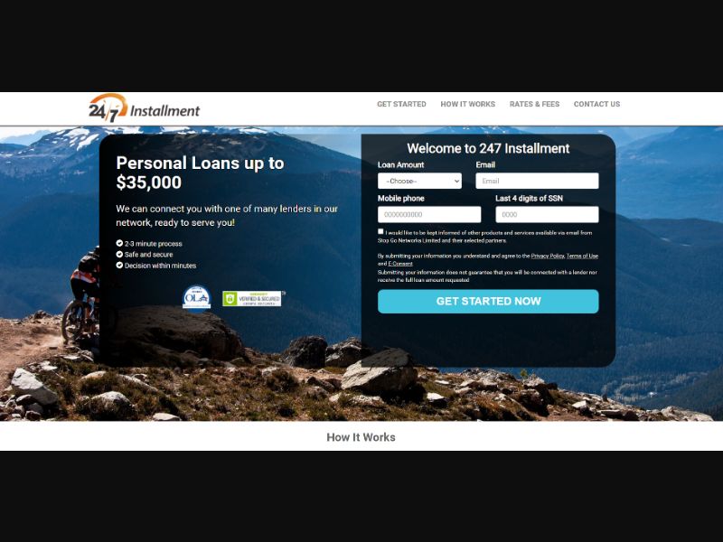 [WEB+MOB] 24/7 Installment Loan /US RevShare [Approval required]