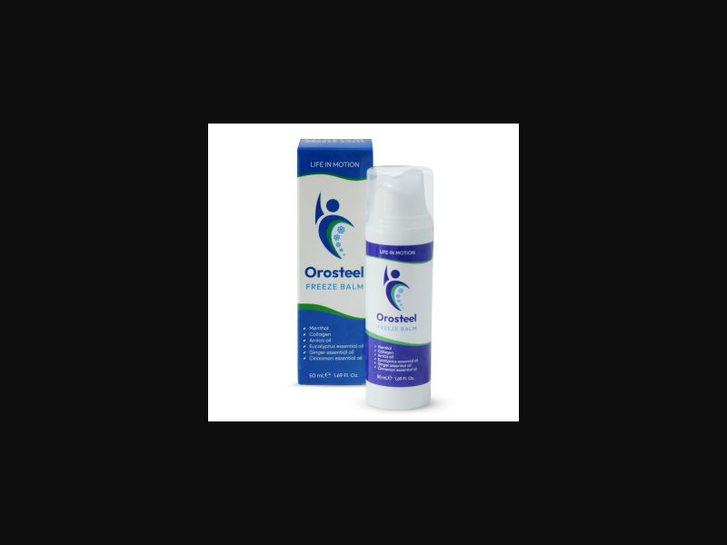 Orosteel - joint balm