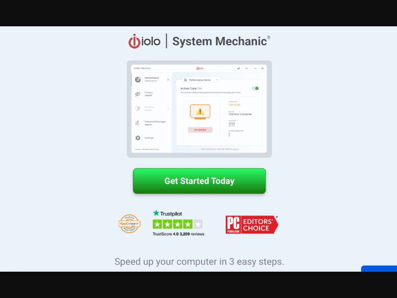 [WEB] iOLO - System Mechanic /US/CA/UK/AU/NZ CPS [Approval Only]