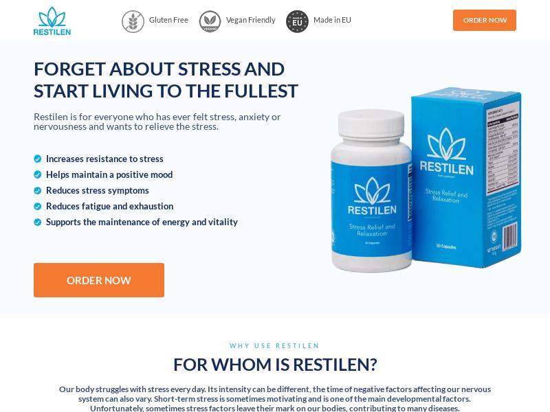 Restilen Responsive - CPA | US