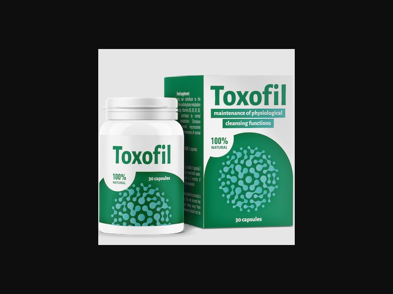 Toxofil - capsules for GI (gastrointestinal) diseases | free | RU EUR