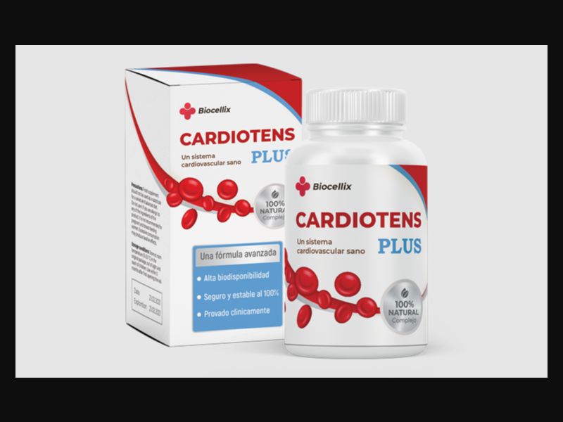 Cardiotens - capsules for hypertension (159990 COP)