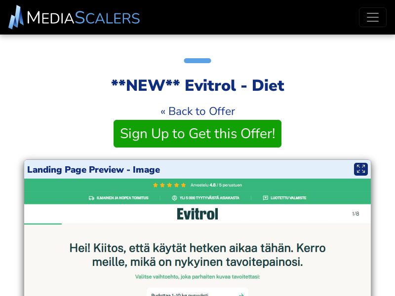 Evitrol - Diet {+DTC, Quiz} [FI]