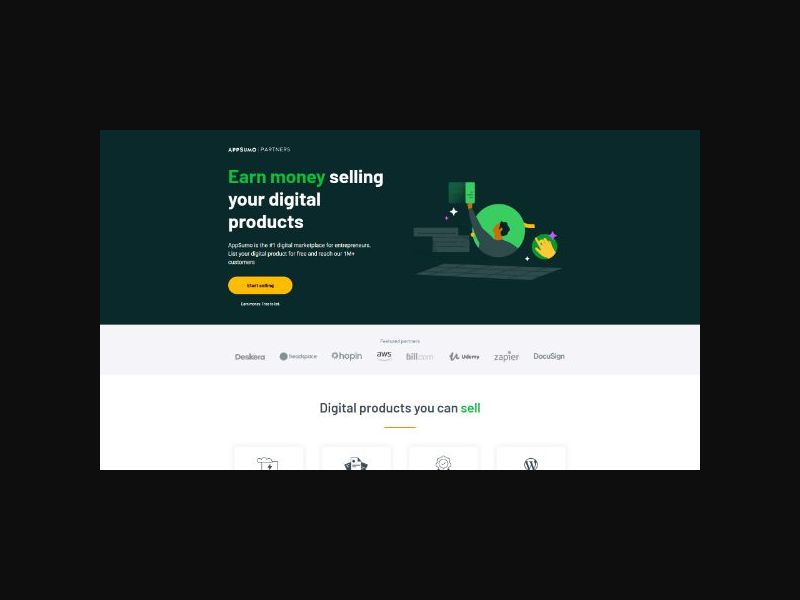 AppSumo - Digital Product Marketplace - CPS (WW)