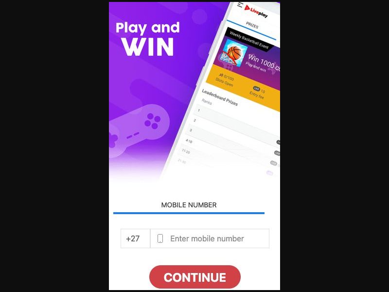 38450 - ZA - [MOB] - Play & Win (non-billable) - MTN - 2 click