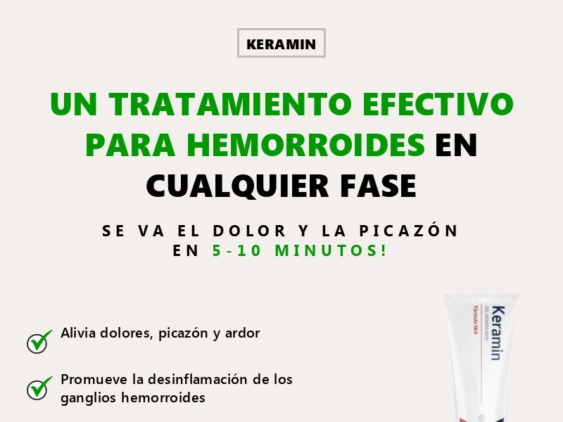 KERAMIN GT - HEMORRHOIDS TREATMENT