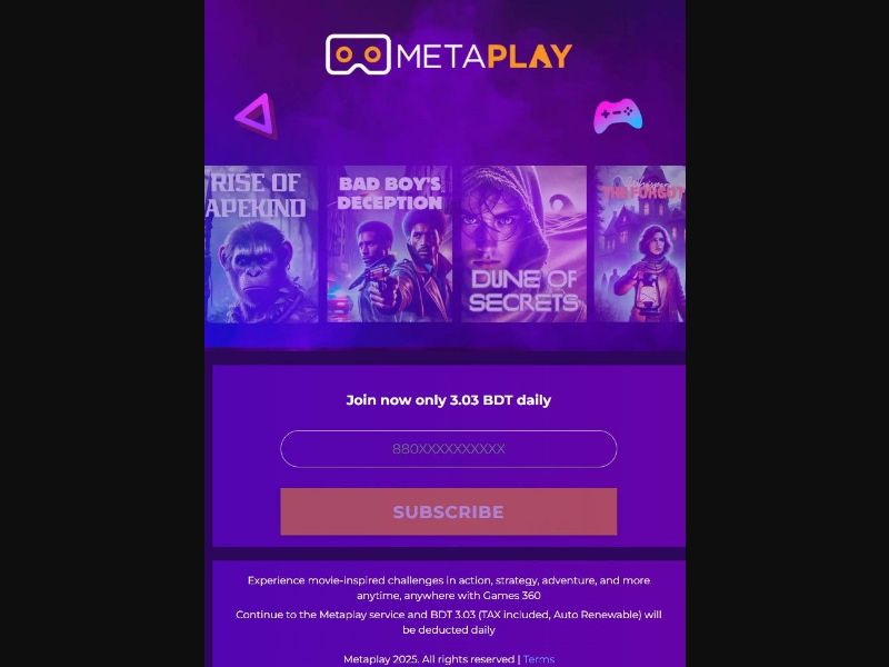 37738 - BD - [MOB] - Metaplay - Banglalink - PIN 
