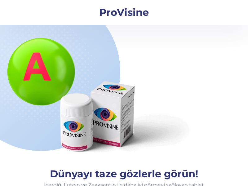 Provisine TR - healthy eye function