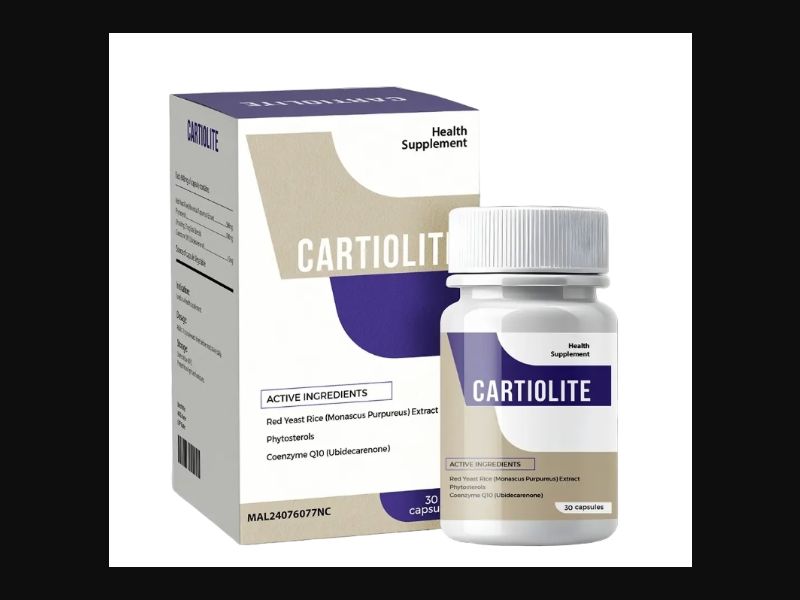 Cartiolite - cholesterol capsules