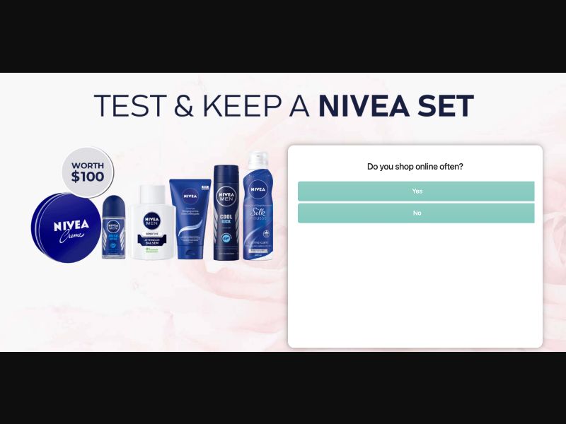 AU - Quiztionnaire - Nivea (Test+Keep) - (CPL)