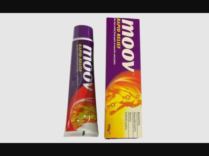 Moov Rapid Relief - a cream for joints