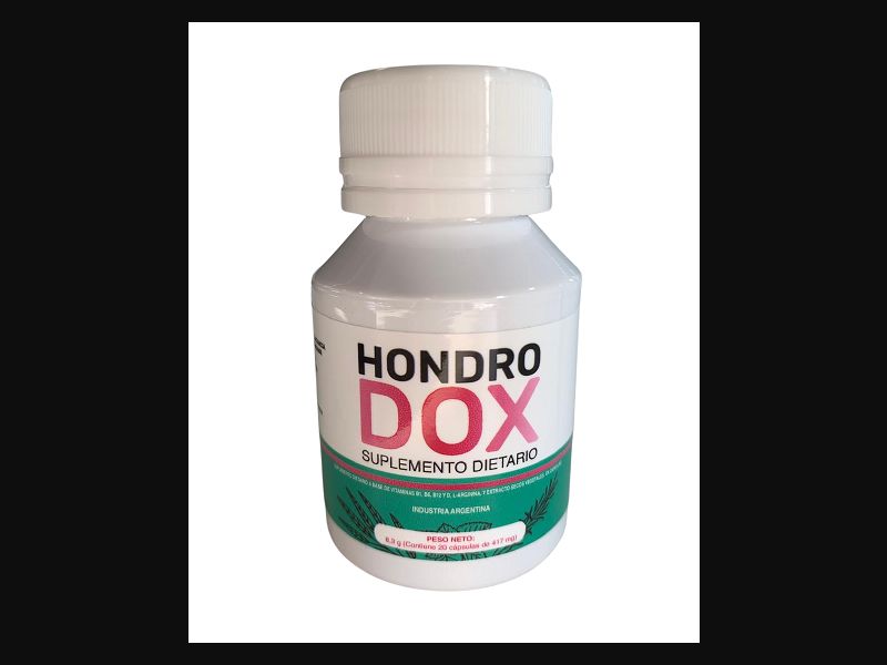 Hondrodox - capsules for joints | AR
