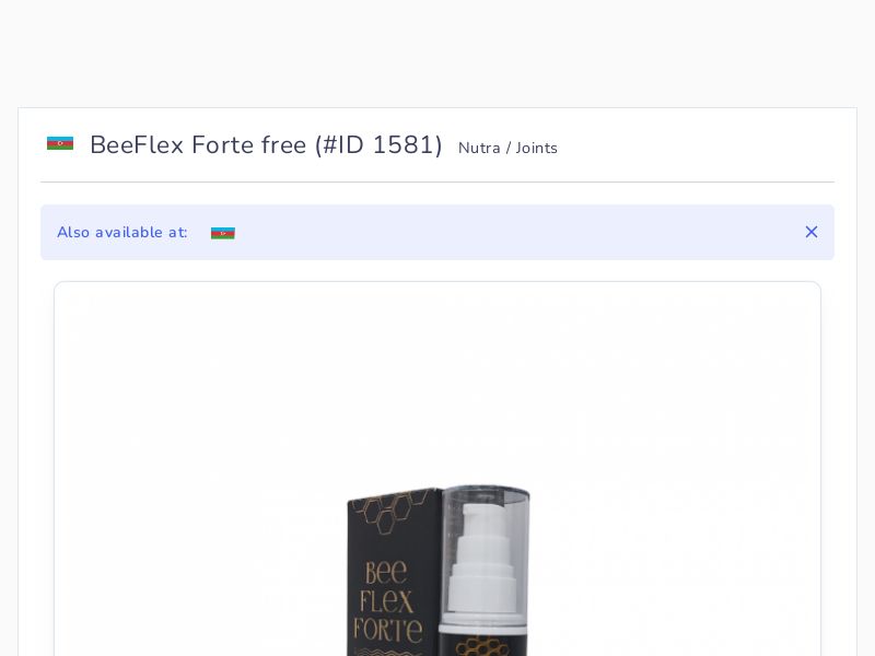 BeeFlex Forte free