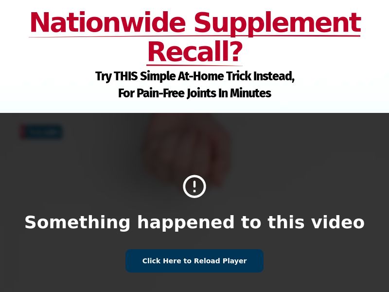 ! NEW OFFER - ArcticZen Pain Relief Knee Patch - VSL [US] (Native,Social,SEO,Search,Banner) - CPA {No BrandBidding}
