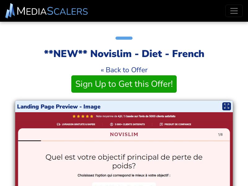 Novislim - Diet - French {+Quiz, DTC} [FR, BE, CH]
