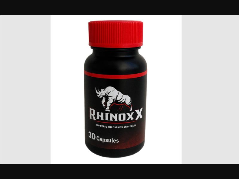 RhinoxX - a remedy for prostatitis (CPA)