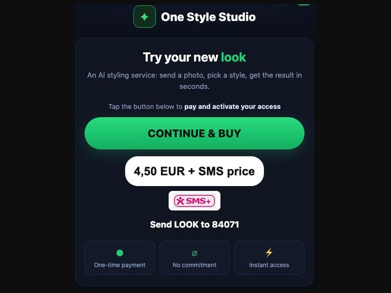 38842 - FR - [MOB] - onestylestudio (one-off) - SMS