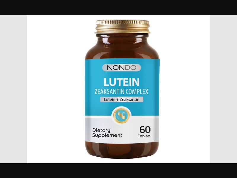 Lutein - capsules for improving vision