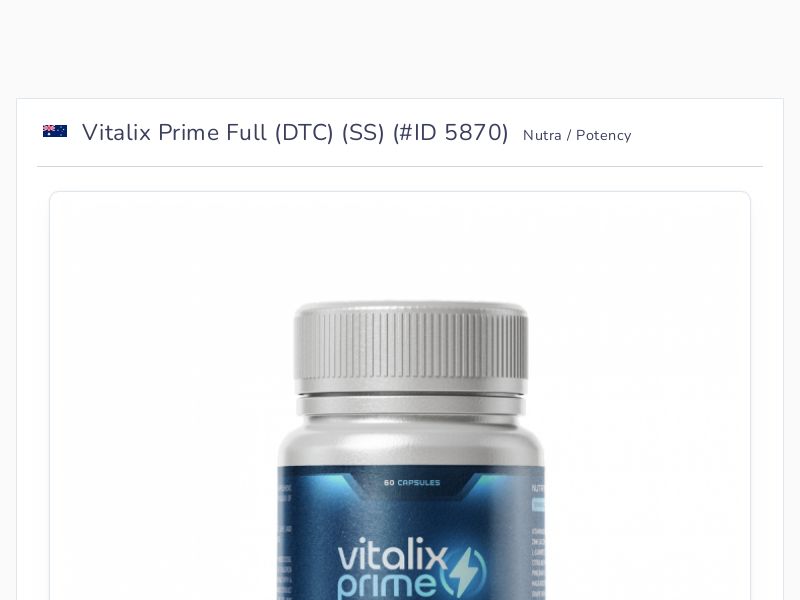Vitalix Prime Full (DTC) (SS)