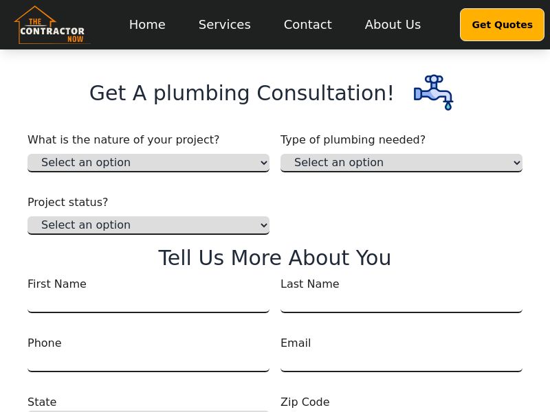 Plumbing - Contractor Now