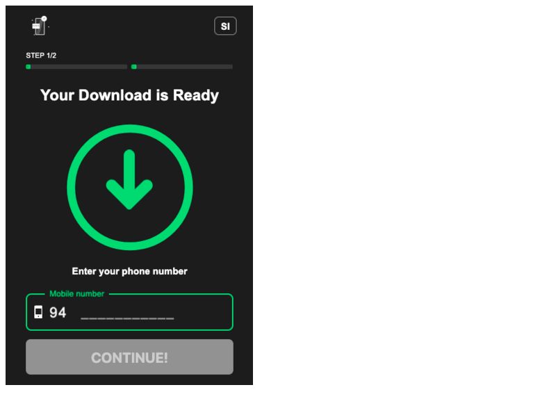 Green Content Dialog