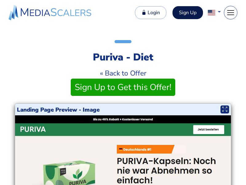 Puriva - Diet (Event Tracking) [DE]