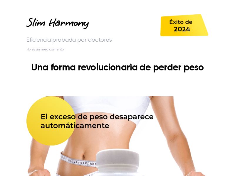 Slim Harmony LOW PRICE MX - WEIGHT LOSS TREATMENT HOLD