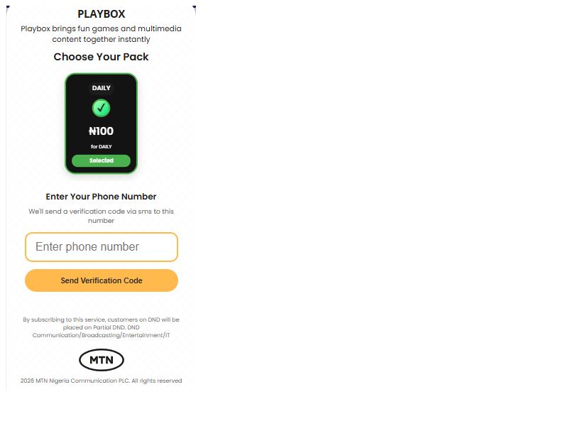  Playbox MTN
