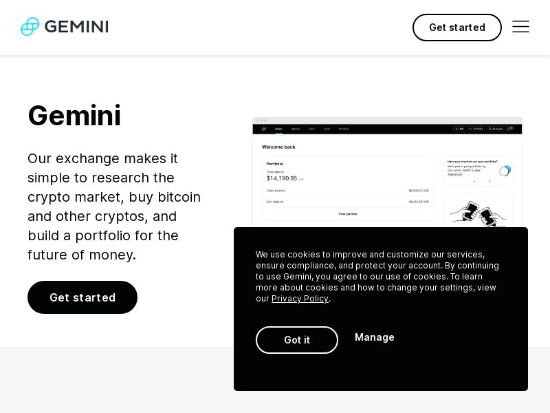Gemini Exchange - Buy & Sell Crypto | US