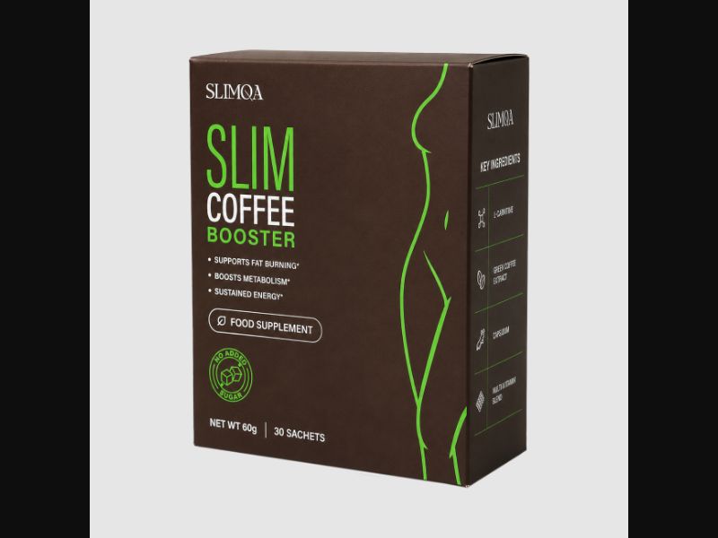 (Exclusive)SS - Slimqa slim coffee booster - Diet - DE/AT/CH/FR/BE/SE/NL/DK/FI/UK