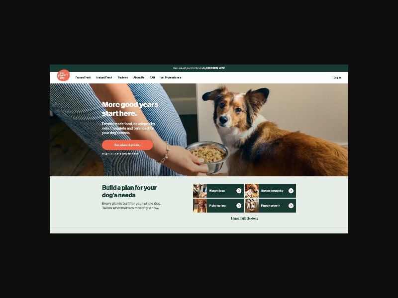 The Farmer's Dog - Pet Food Subscription - CPS (US)