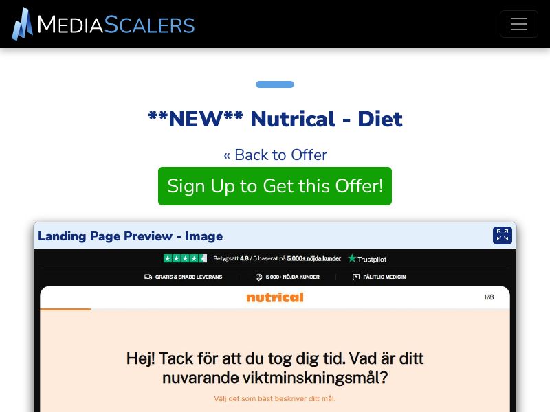 Nutrical - Diet {+DTC, Quiz} [SE]