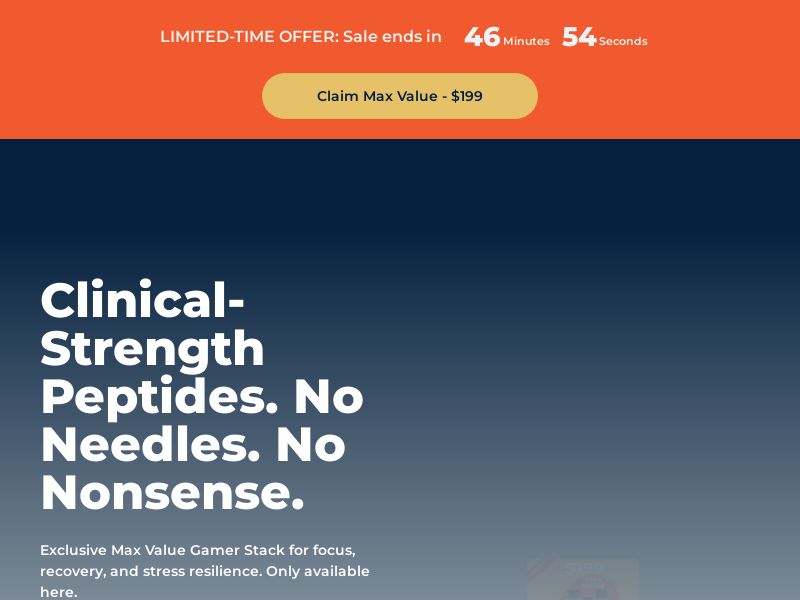 Amino Innovations - Peptides Max Value Stack - RevShare (US)