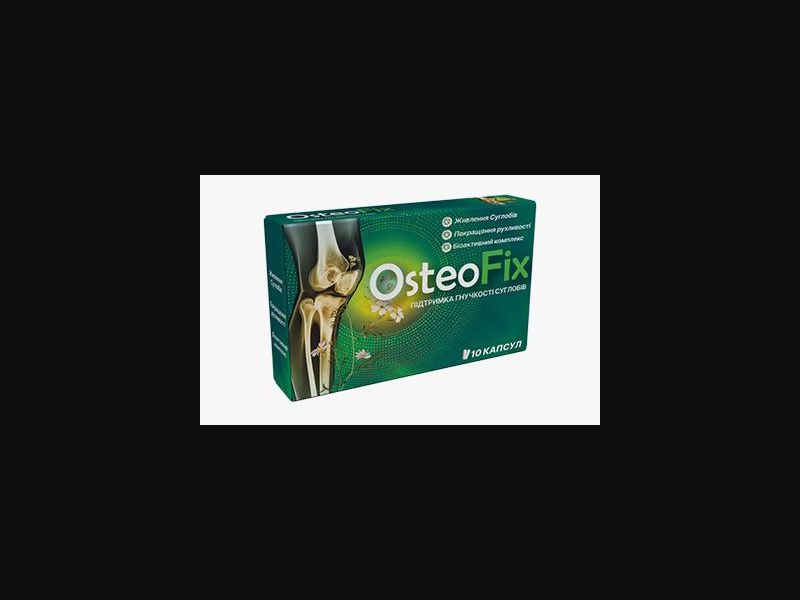 OsteoFix - capsules for joints | free