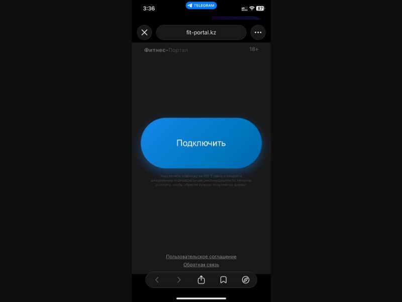 [KZ] FitPortal (BlueB Black)