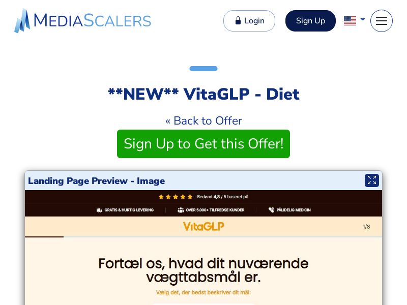 VitaGLP - Diet {+Quiz, DTC} [DK]