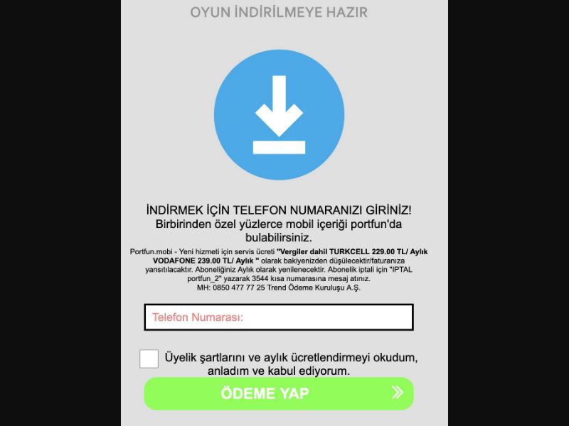  34911 - TR - [MOB] - Download Now - Vodafone - PIN