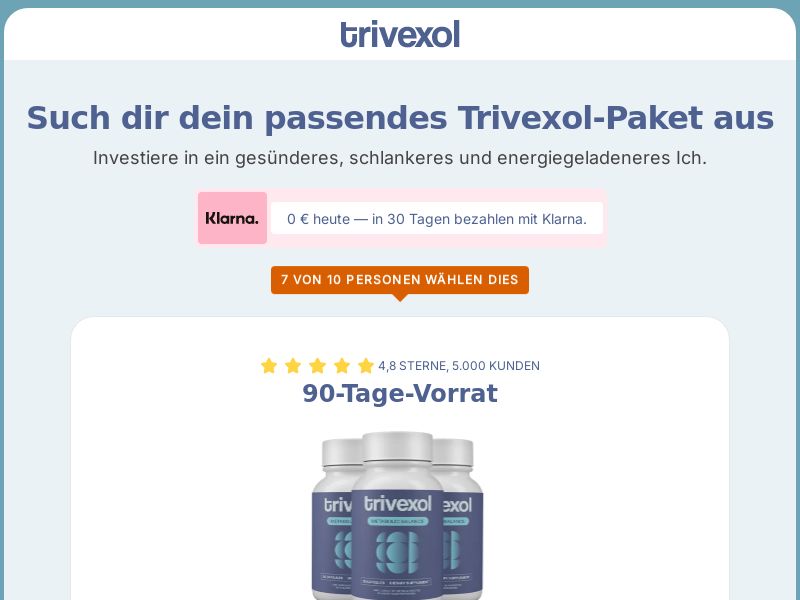 (Exclusive)SS - Trivexol - Diet - DE/AT/CH/FR/BE/SE/DK/FI