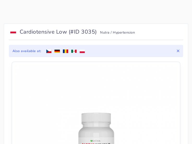 Cardiotensive Low
