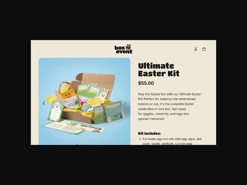 Box An Event - Easter Kits - RevShare (WW)