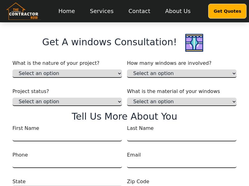 Windows - Contractor Now