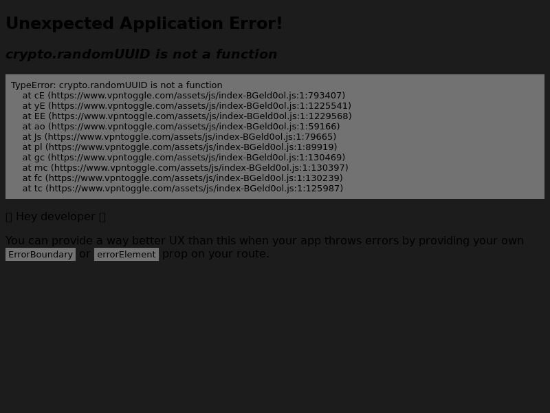 Toggle VPN - Android - Web Trial - All Countries