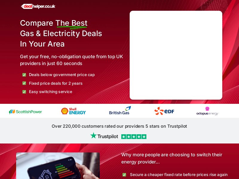 Dealhelper - Energy Switching CPL [UK]