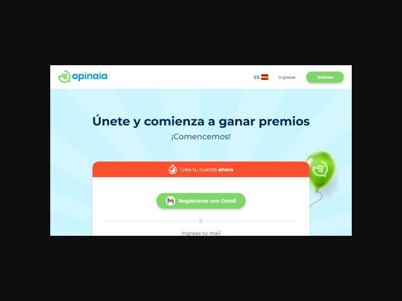 Opinaia - Survey Rewards - CP1C (AR,BR,CL,MX)
