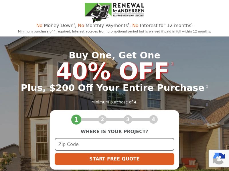 Renewal By Anderson Windows / BOGO 40%