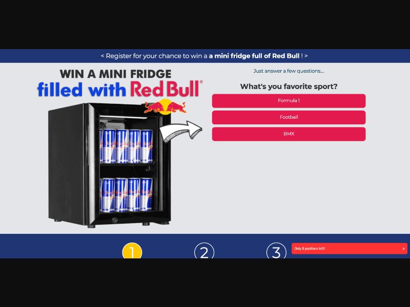 UK - Quiztionnaire - Red Bull Fridge FB - (CPL)