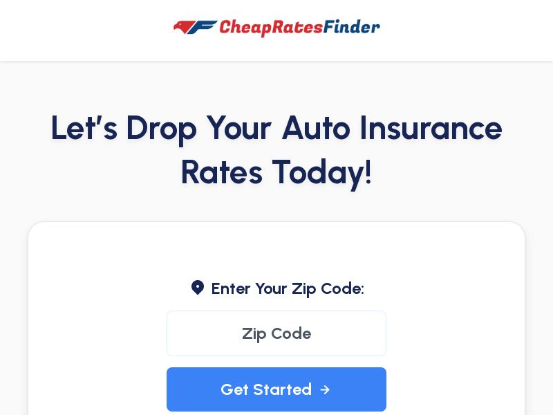 CheapRatesFinder.com Auto Insurance CPL (Lead Gen) - USA 