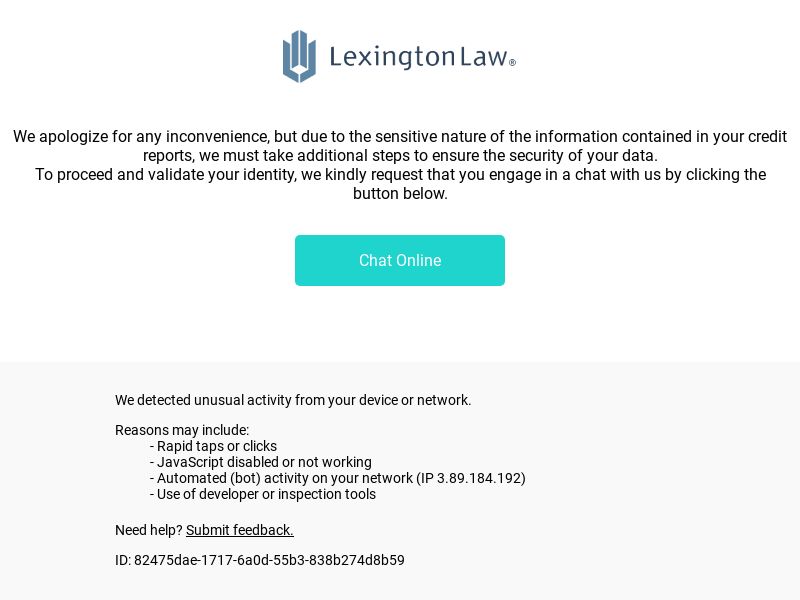Lexington Law - US